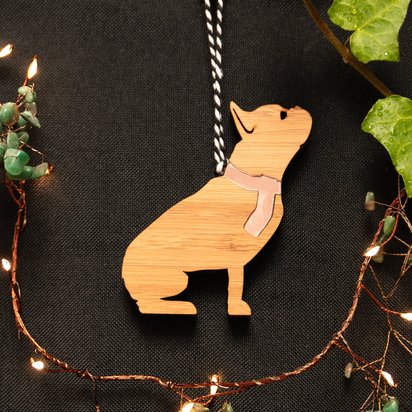 French Bulldog Hanging Decoration personalised